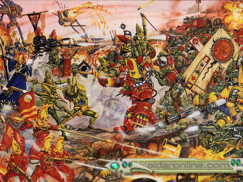 , , warhammer, 40, 000, dawn, of, war